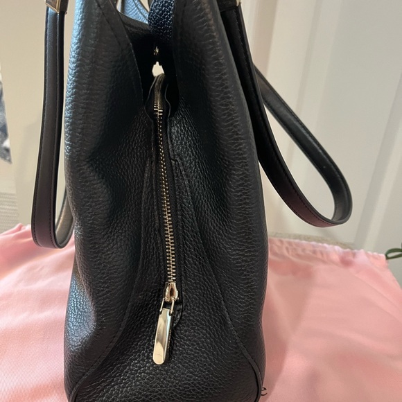 Kate Spade Loop Black Leather Shoulder Handbag - Picture 9 of 15
